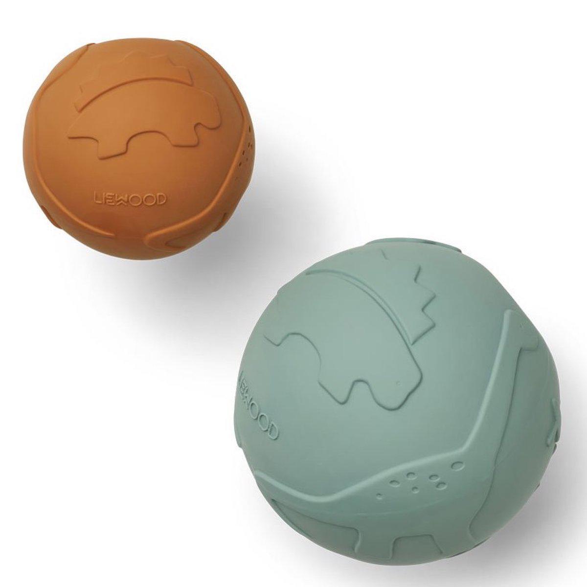 2 Balle Bebe Thea Liewood Dino Mustard Peppermint Mix Abitare Kids
