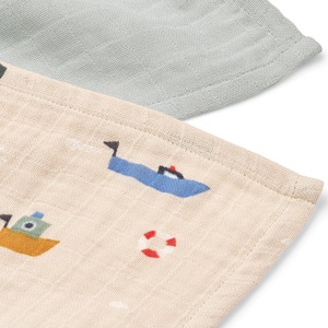 2 langes LEWIS Liewood Sailing Dove blue mix