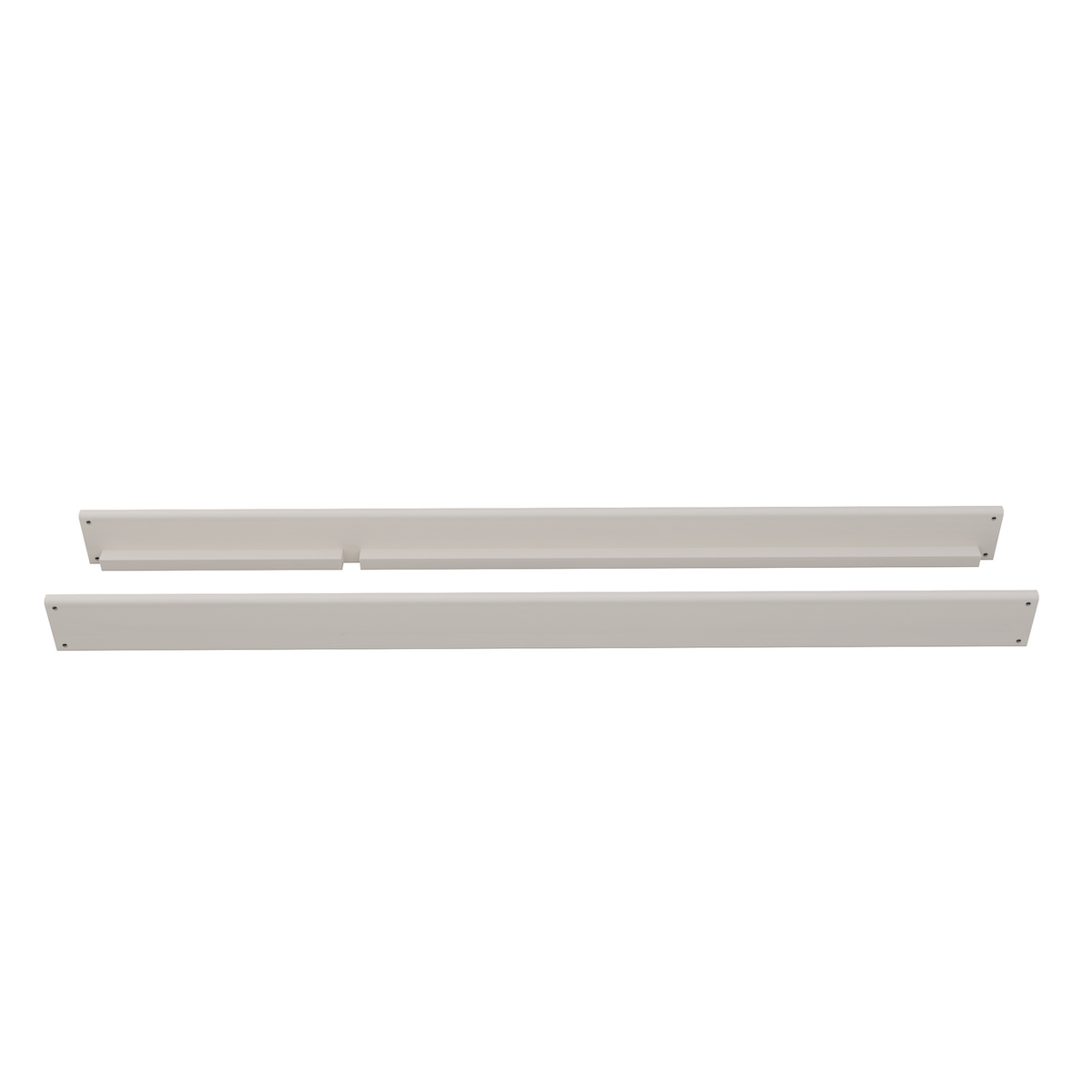 2 x cadre de support sans trous pour échelle DELUXE De Breuyn blanc