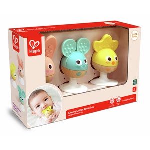 3 hochets à ventouse - animaux Hape