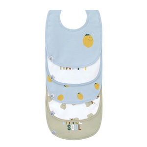 5 bavoirs HAPPY FRUITS LEMON Laessig