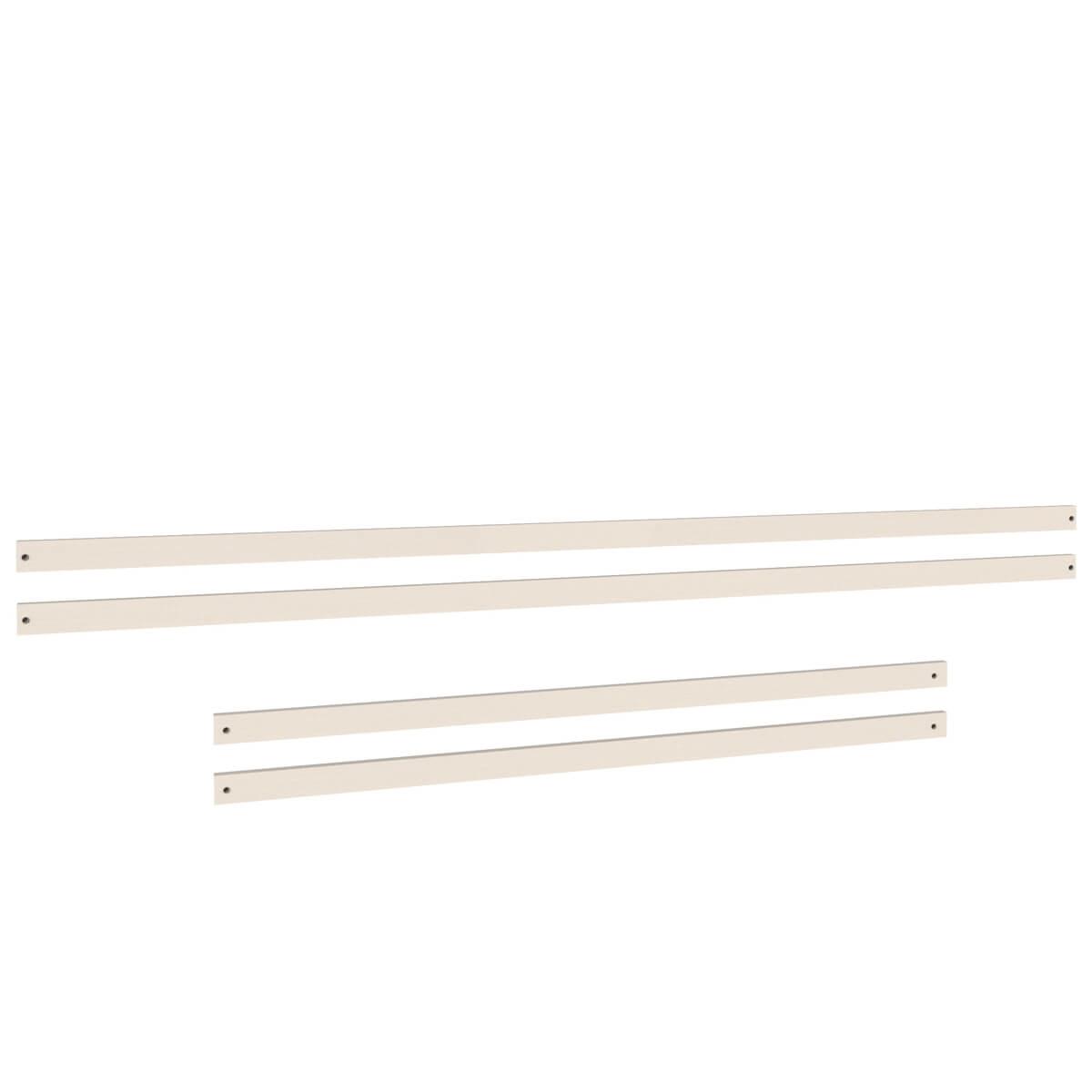 5-er lit baldaquin encadré 140cm DESTYLE de Breuyn blanc