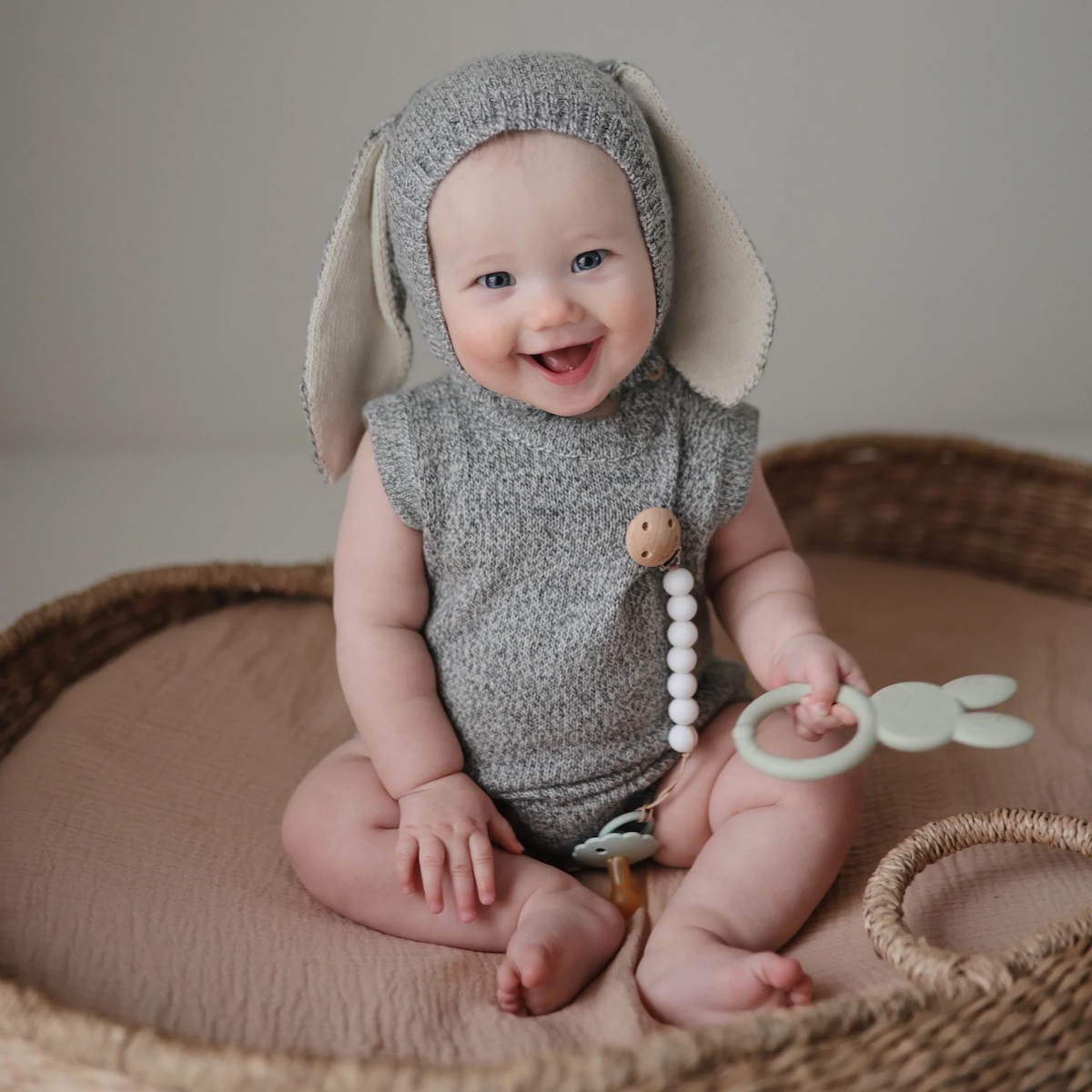 Anneau de dentition BUNNY Mushie Sage
