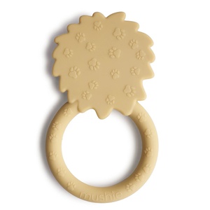 Anneau de dentition LION Mushie Soft Yellow