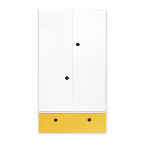 Armoire 2 portes COLORFLEX façade tiroir nectar yellow 