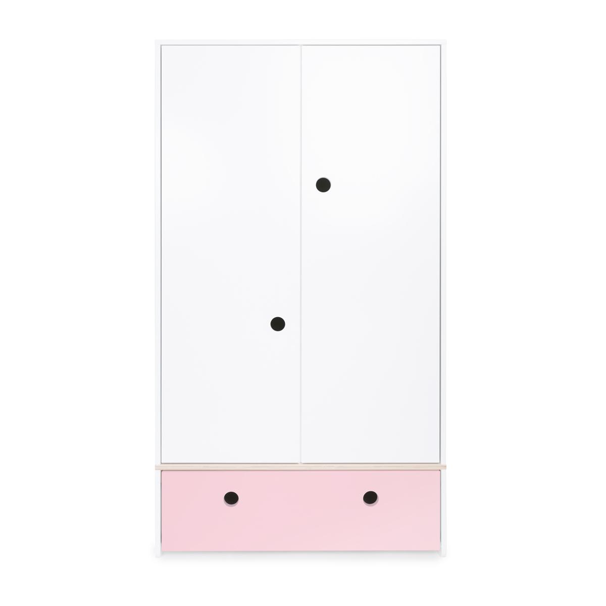 Armoire 2 portes COLORFLEX façade tiroir sweet pink 
