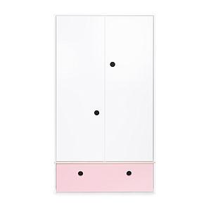 Armoire 2 portes COLORFLEX façade tiroir sweet pink 