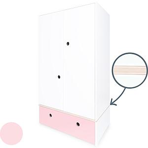 Armoire 2 portes COLORFLEX façade tiroir sweet pink 
