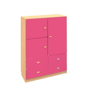 Armoire 93x113cm DESTYLE de Breuyn naturel pink