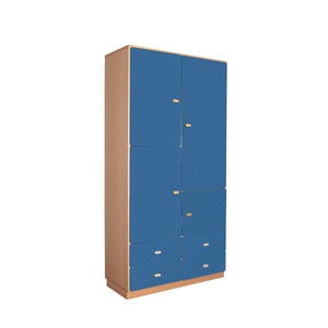Armoire 93x184cm DESTYLE de Breuyn naturel dark blue