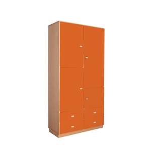 Armoire 93x184cm DESTYLE de Breuyn naturel orange