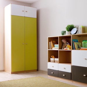 Armoire 93x184cm DESTYLE de Breuyn naturel orange