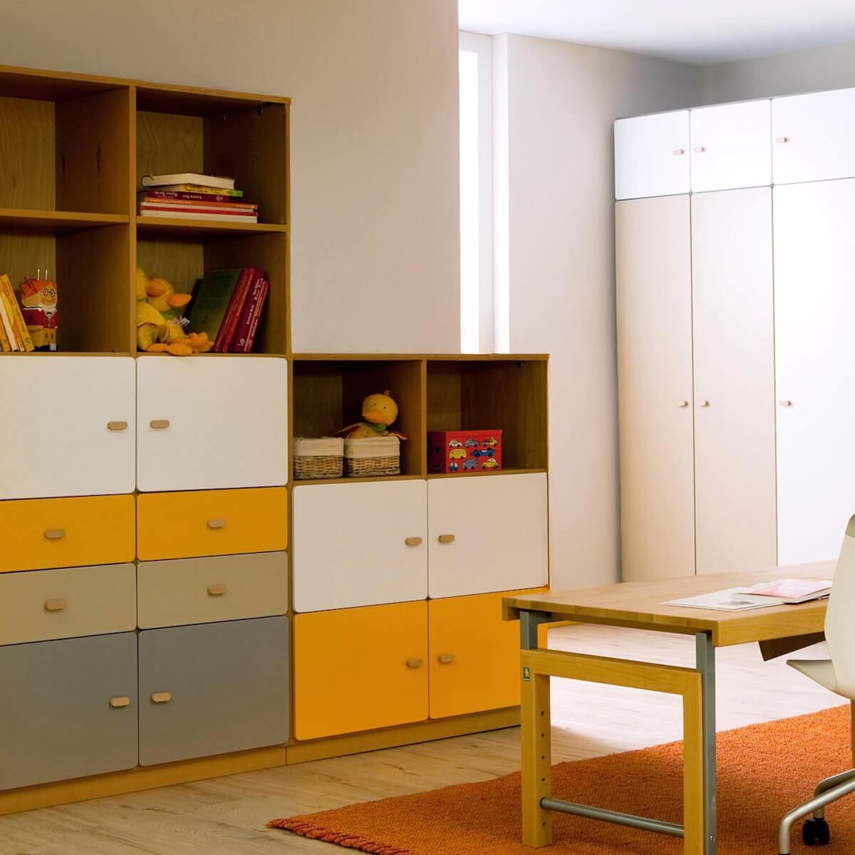 Armoire 93x184cm DESTYLE de Breuyn naturel pink