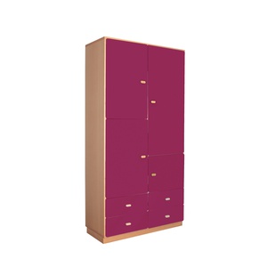 Armoire 93x184cm DESTYLE de Breuyn naturel plum