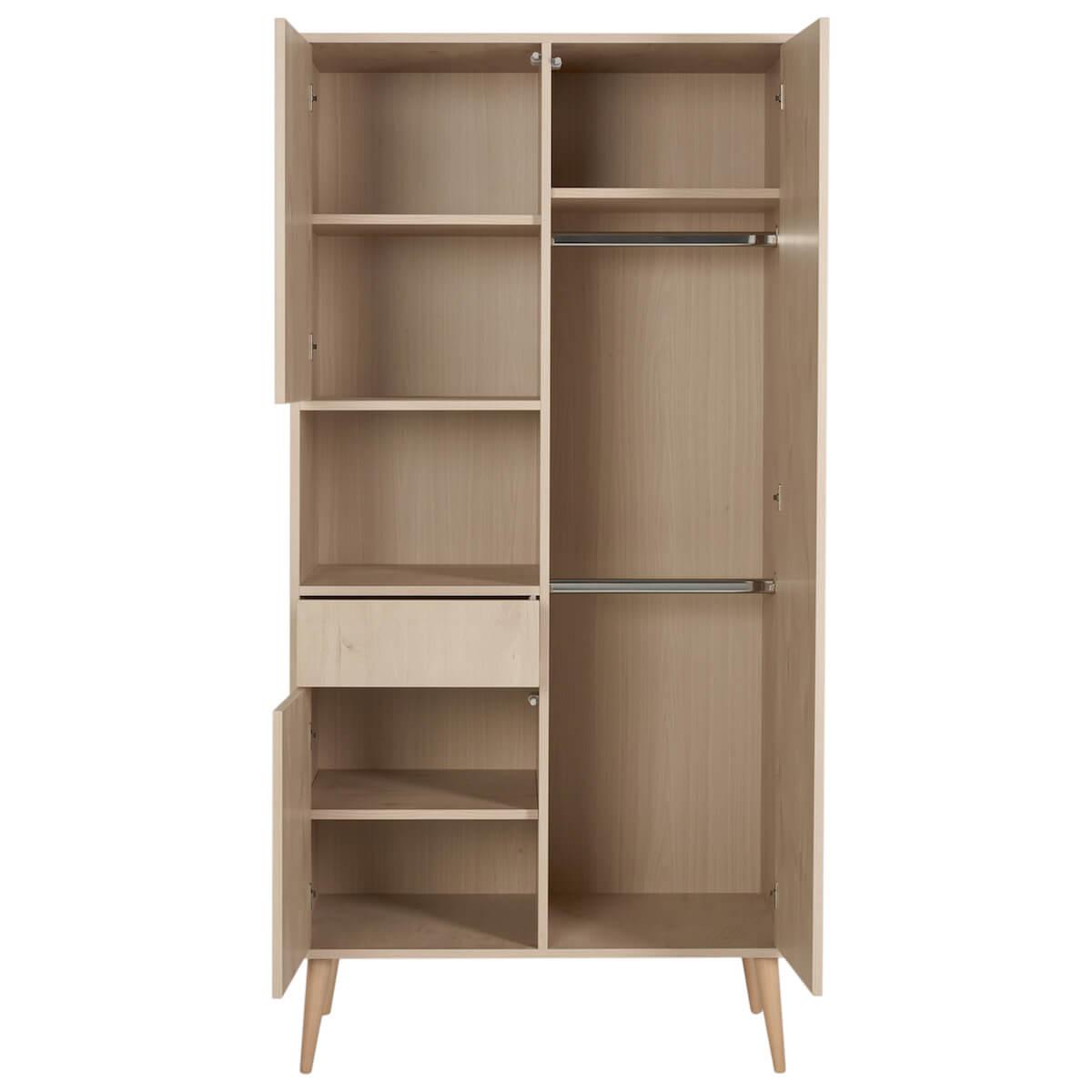 Armoire 96x197cm COCOON Quax Natural Oak