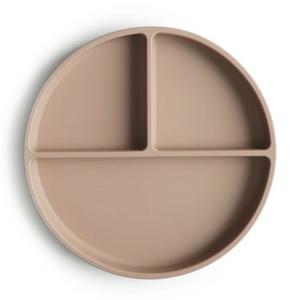 Assiette silicone Mushie Natural
