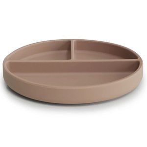 Assiette silicone Mushie Natural