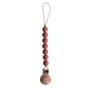 Attache tétine HALO Mushie Redwood