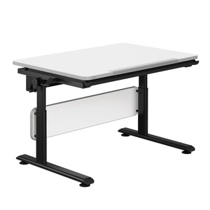 Bureau 105x70cm DIEGO Paidi Noir blanc