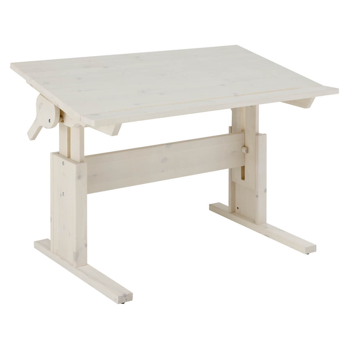 Bureau enfant réglable-inclinable Lifetime blanchi