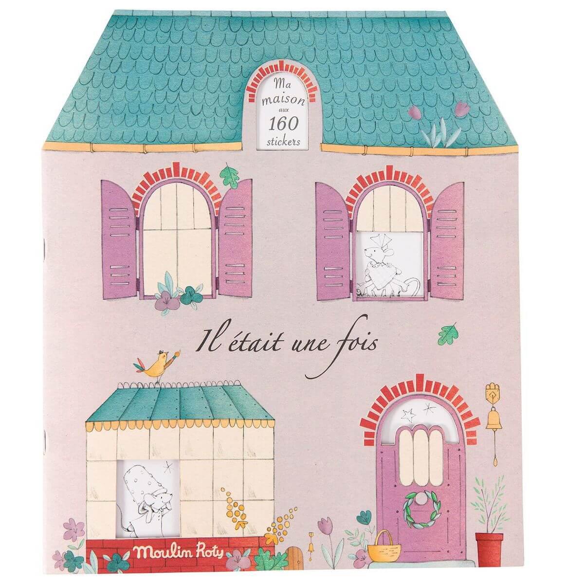 Cahier stickers IL ÉTAIS UNE FOIS Moulin Roty