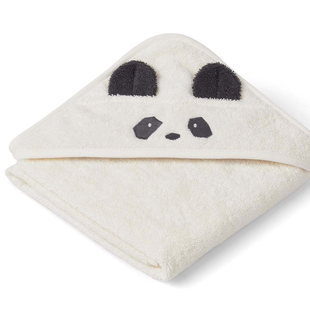Cape de bain ALBERT PANDA Liewood creme de la creme