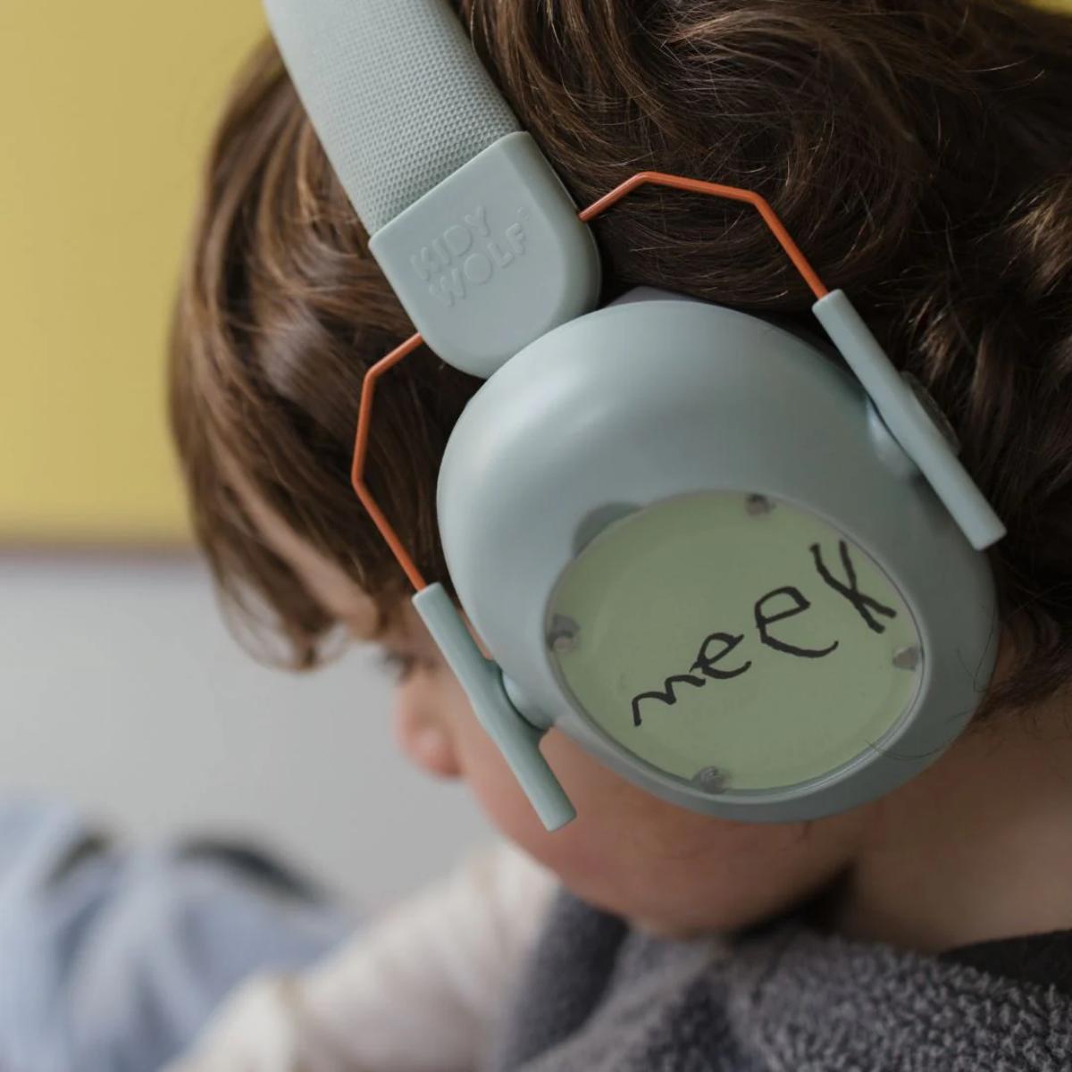Casque anti bruit KIDYNOISE Kidywolf Green