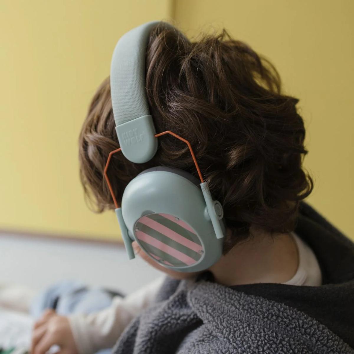 Casque anti bruit KIDYNOISE Kidywolf Green