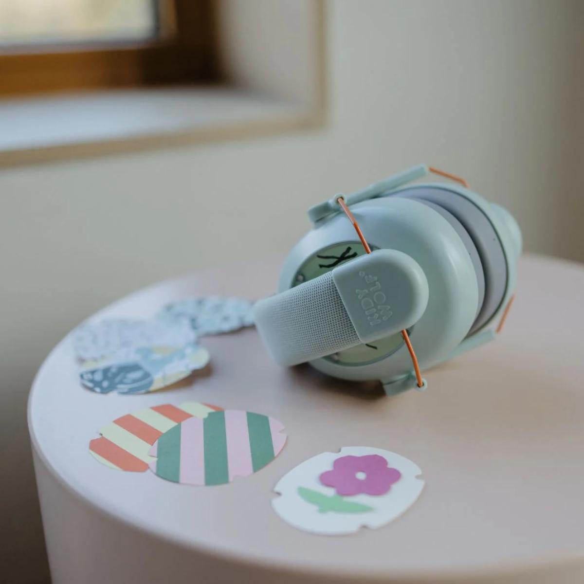 Casque anti bruit KIDYNOISE Kidywolf Green