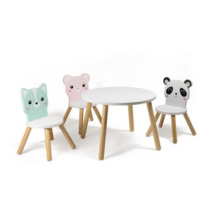 Chaise enfant en bois en forme de chaton KIRUMY Eurekakids