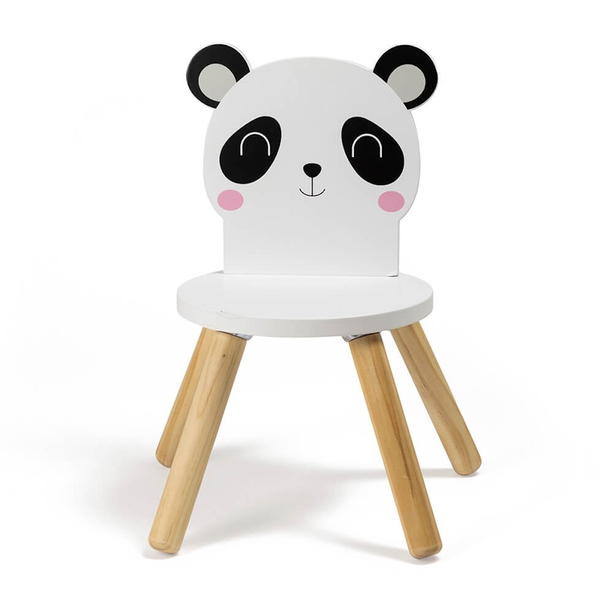 Chaise enfant en bois Panda KIRUMY Eurekakids