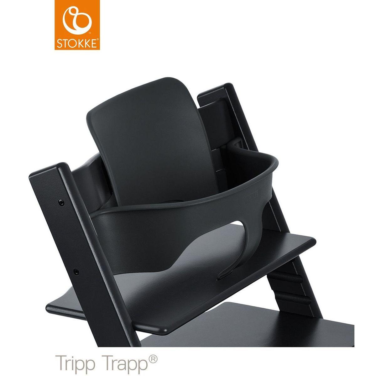 Housse Coussin Chaise Haute Stokke Tripp Trapp - Bleu Marine, Lavable 30°C