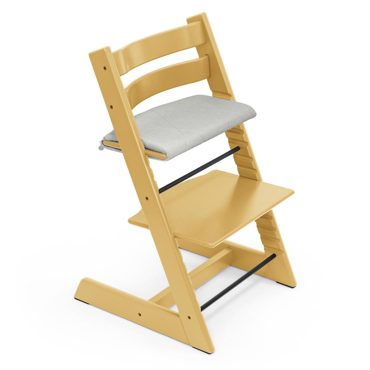 Plateau Compatible Chaise Haute Stokke Tripp Trapp - Surface Antidérapante, Sans BPA, Facile à Nettoyer, Blanc