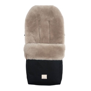Chancelière en peau de mouton PUFFMUFF Binibamba nor toast