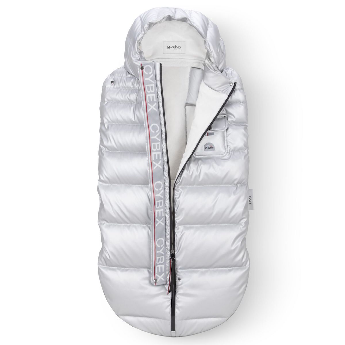 Chancelière hiver-polaire PLATINUM Cybex Arctic Silver