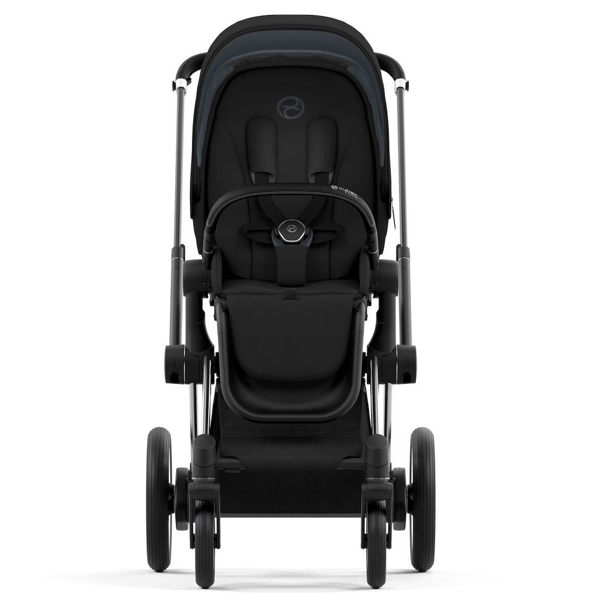 Châssis poussette ePRIAM Cybex Chrome Black