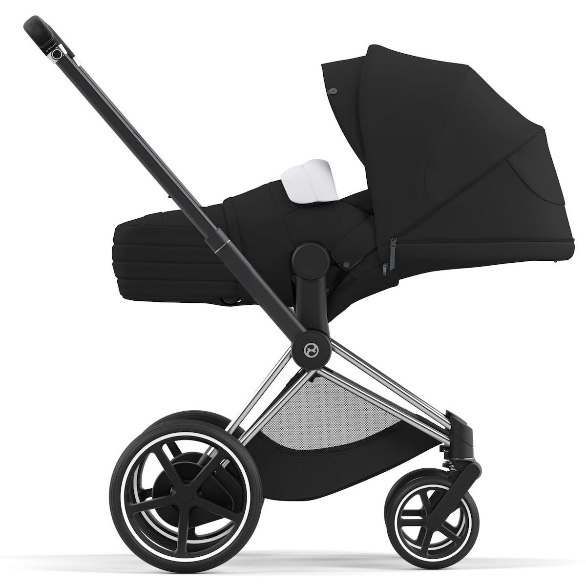 Châssis poussette ePRIAM Cybex Chrome Black