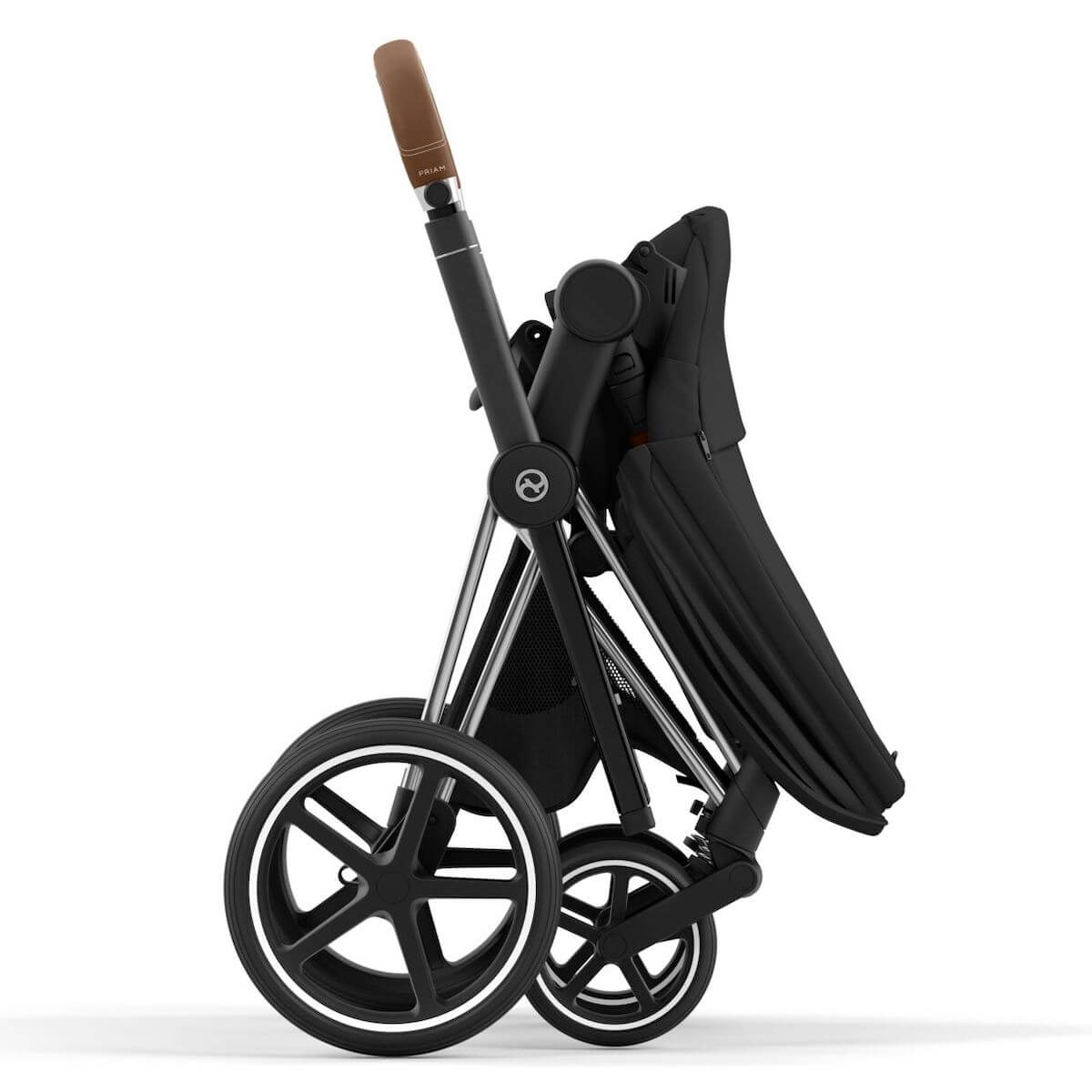 Châssis poussette PRIAM Cybex Chrome Brown