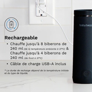 Chauffe biberon nomade SuperFast Portable Warmer Baby Brezza