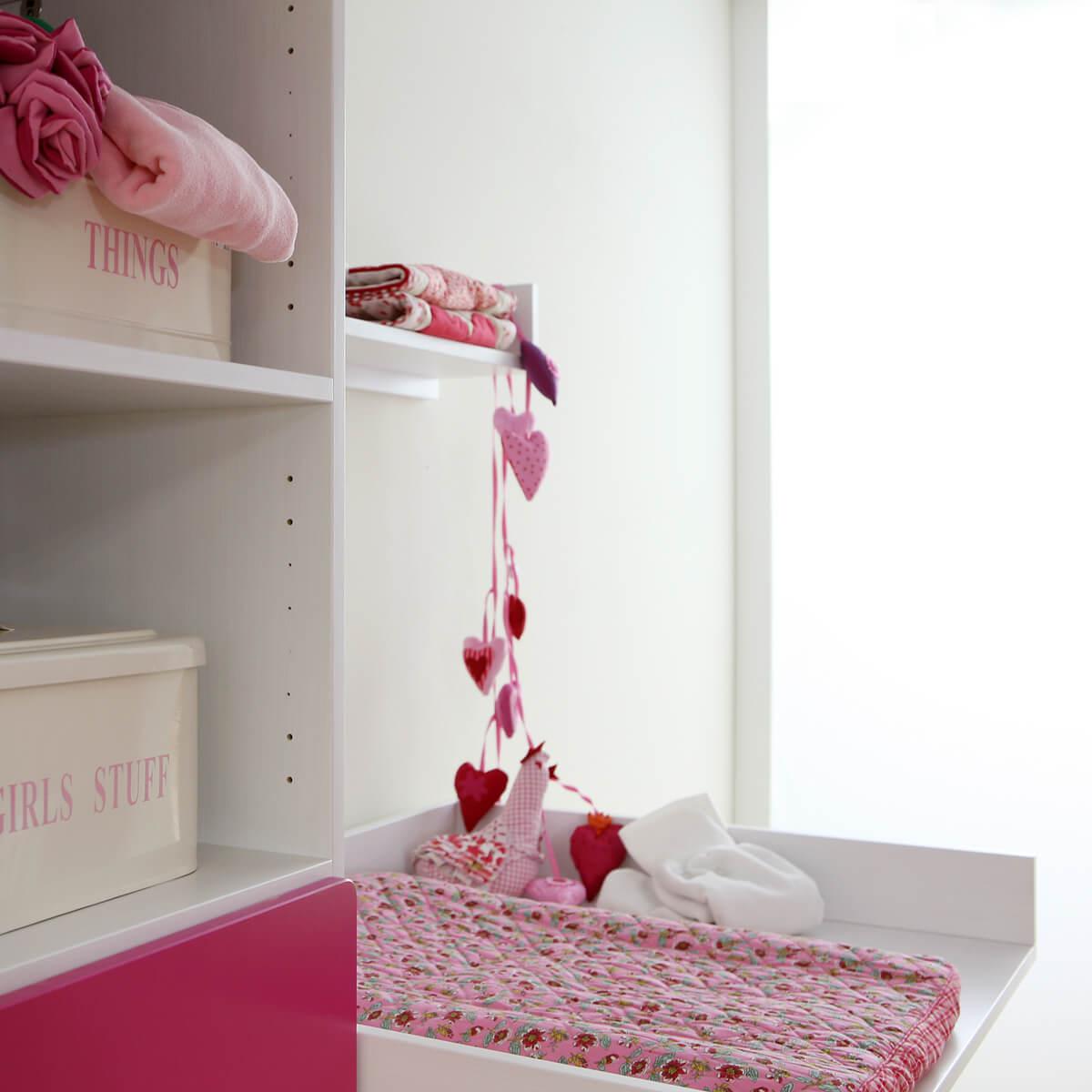 Commode à langer sans portes DESTYLE de Breuyn blanc