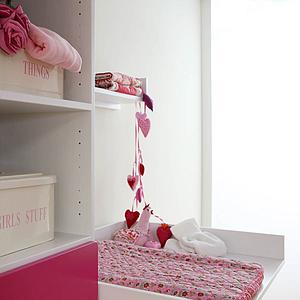 Commode à langer sans portes DESTYLE de Breuyn blanc