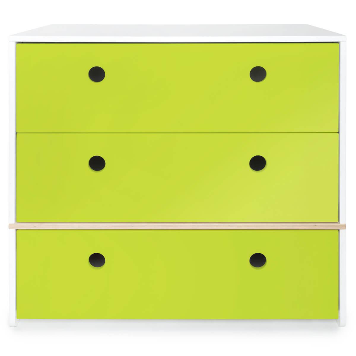 Commode COLORFLEX façades tiroirs lime