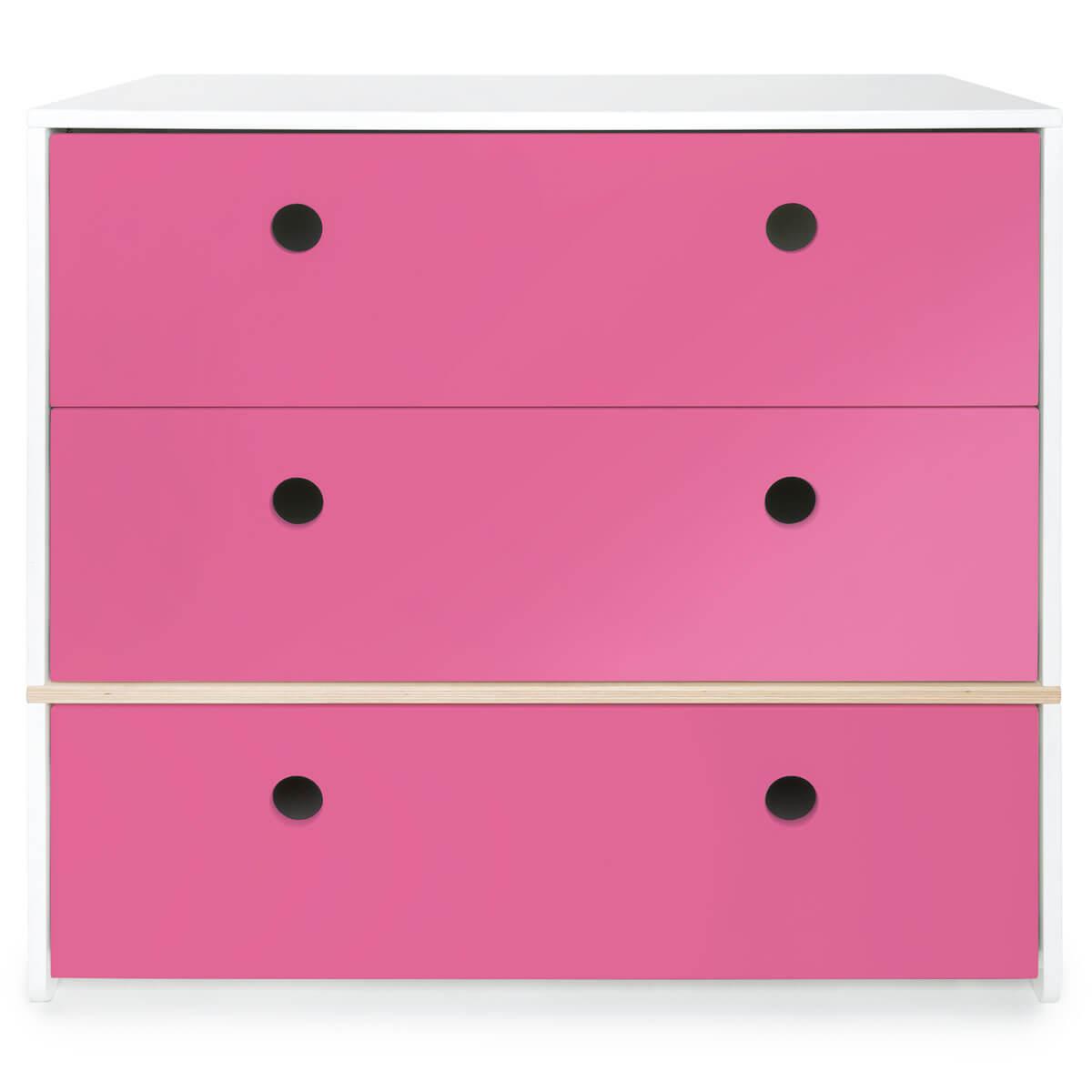 Commode COLORFLEX façades tiroirs pink