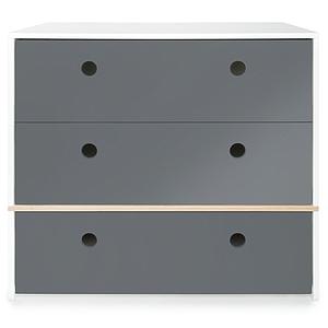 Commode COLORFLEX façades tiroirs space grey