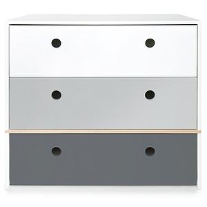 Commode COLORFLEX façades tiroirs white-pearl grey-space grey