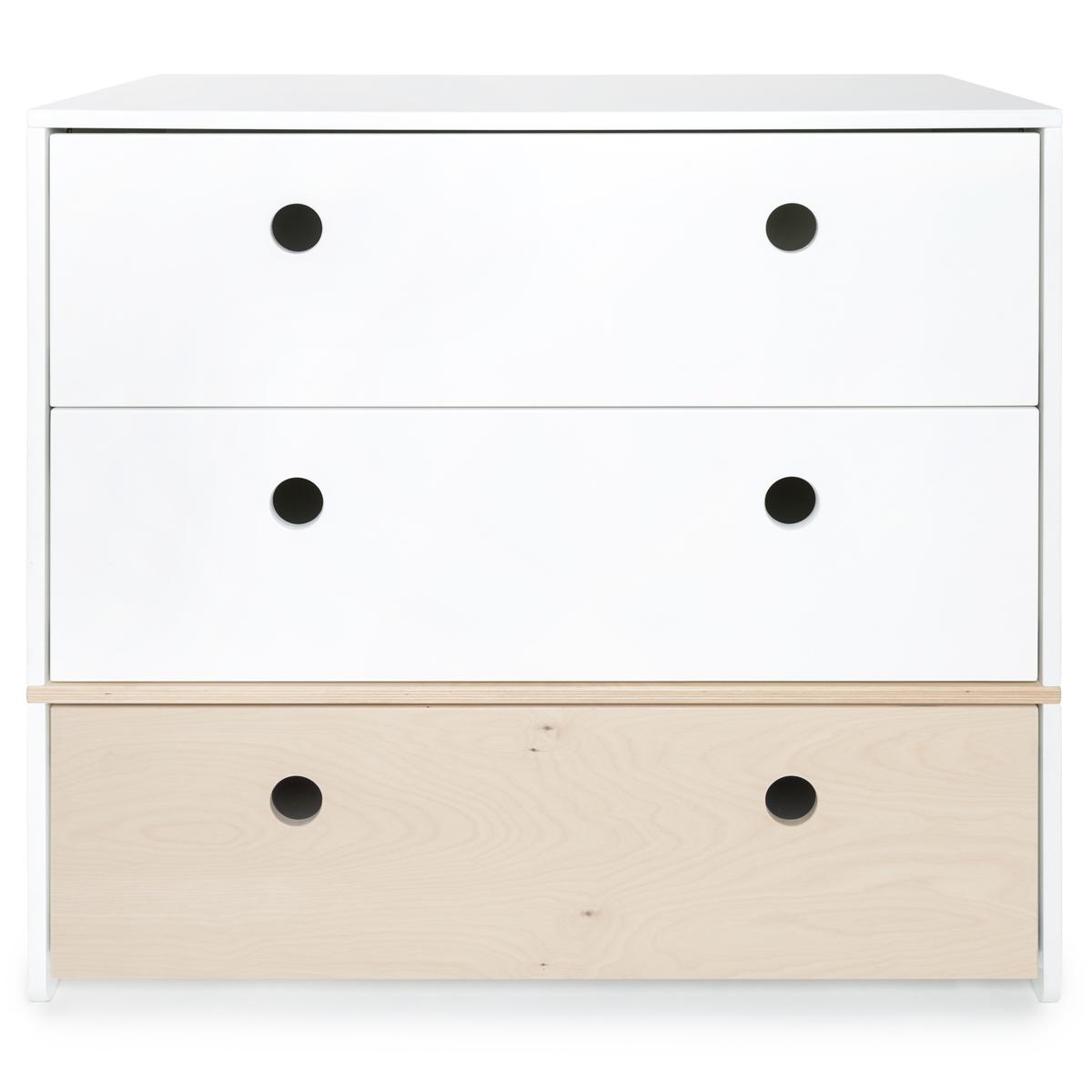 Commode COLORFLEX façades tiroirs white-white-white wash