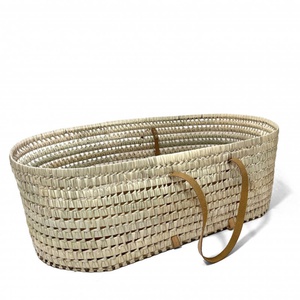 Couffin avec matelas Babyshower anses cuir