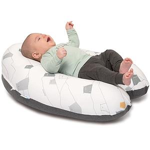 Coussin Allaitement Buddy Doomoo Bear Grey Abitare Kids