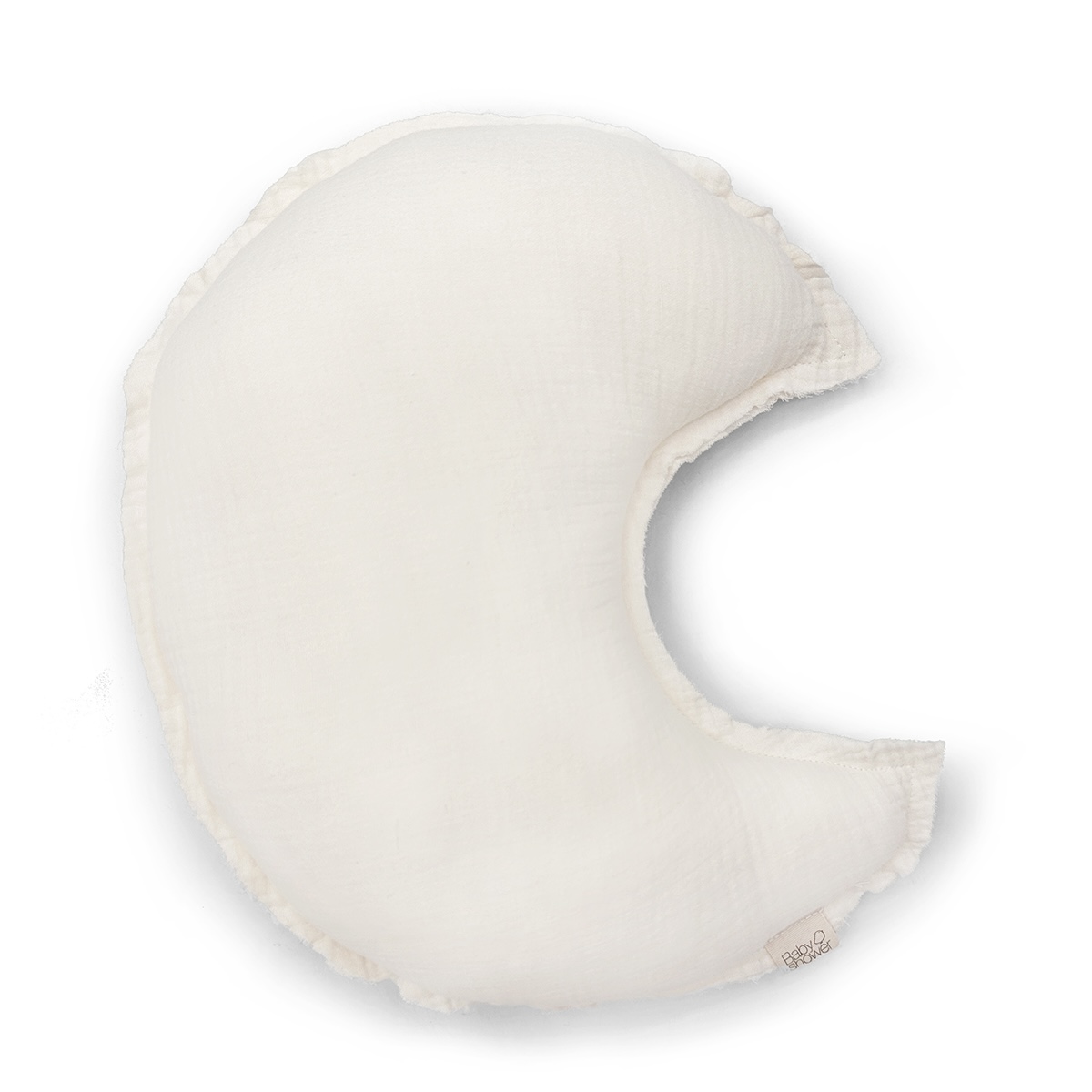 Coussin LUNE Babyshower ivory powder