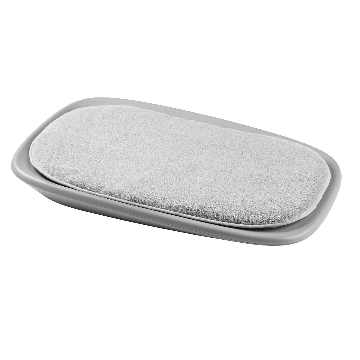 Coussin pour matelas à langer Nattou gris éponge